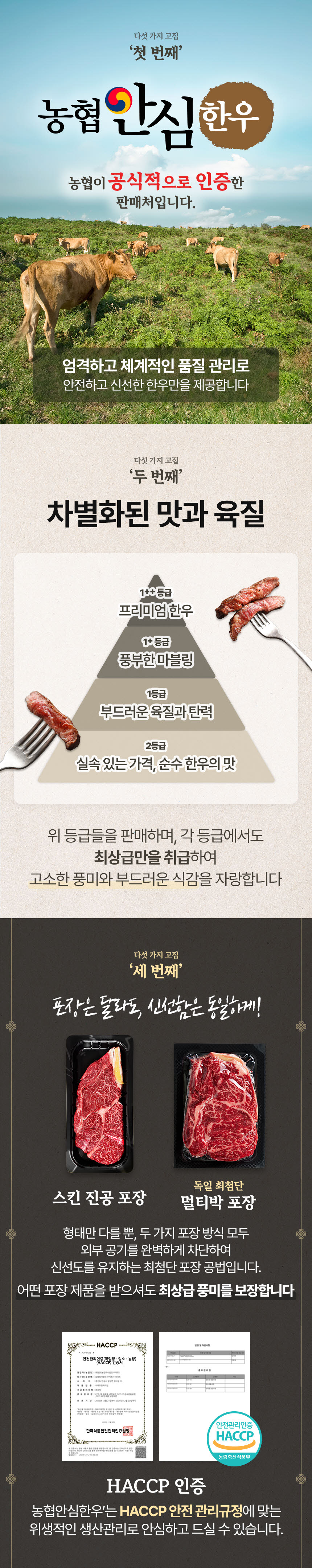 농협안심 한우선물세트 1등급 소고기 등심 채끝 구이용