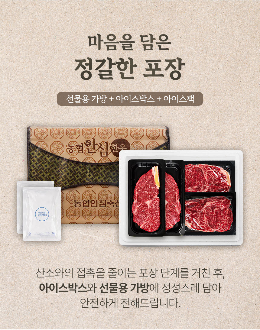 농협안심 한우선물세트 1등급 소고기 등심 채끝 구이용